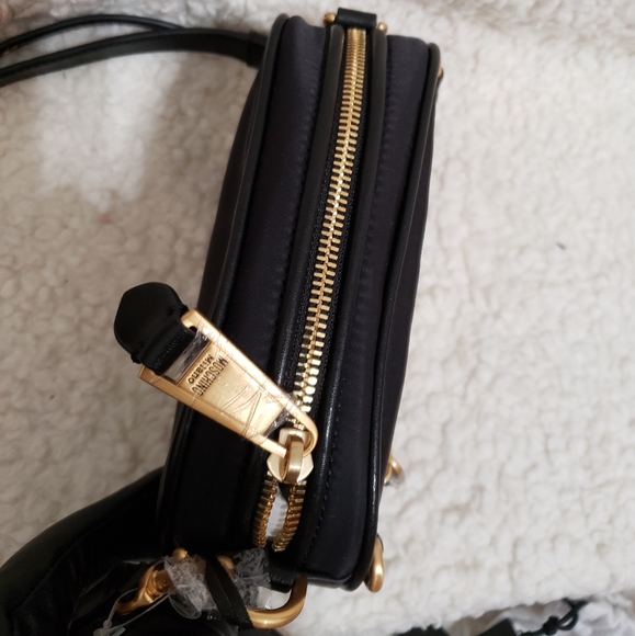 Moschino Nylon-Blend Logo Shoulder Bag - Picture 7 of 13